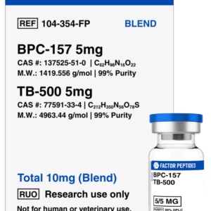 BPC157 + TB500 - Factor Peptides - Tissue Repair Peptides