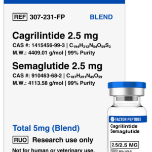 Cagrilintide + Semaglutide - Weight Loss Peptides - FactorPeptides