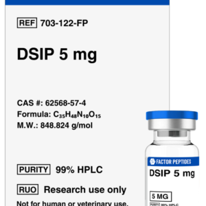 DSIP 5 mg - DSIP - Cognitive And Mental Enhancement Peptides