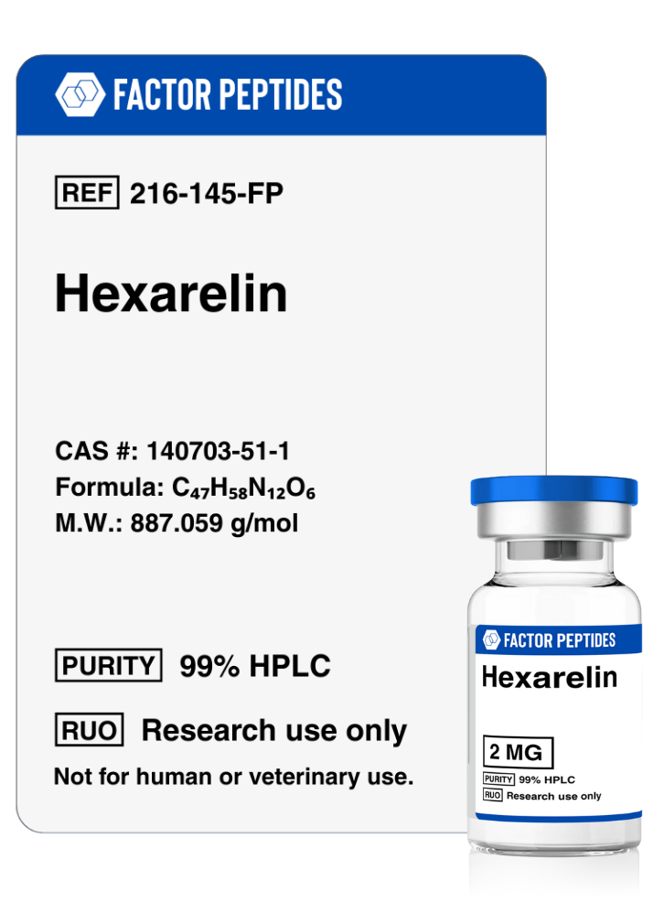 Hexarelin Peptide - FactorPeptides- Factor Peptides