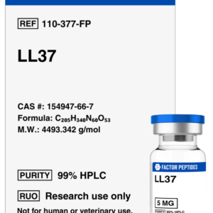 LL37 5 mg Peptide - Tissue Repair Peptides - Factor Peptides