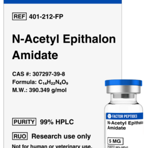 N-Acetyl Epitalon 5 mg - Anti Aging Peptides - Factor Peptides