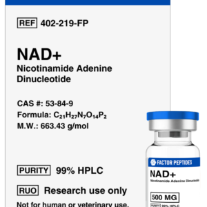 NAD+ Peptide - Anti Aging Peptides - Factor Peptides