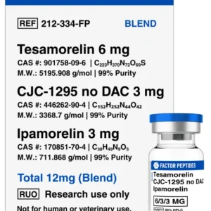 Tesamorelin + CJC1295 + Ipamorelin Blend - Fat Burn Peptides
