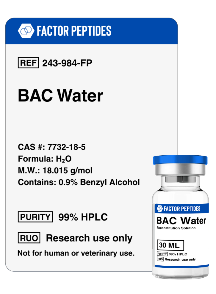 BAC Water 30ML